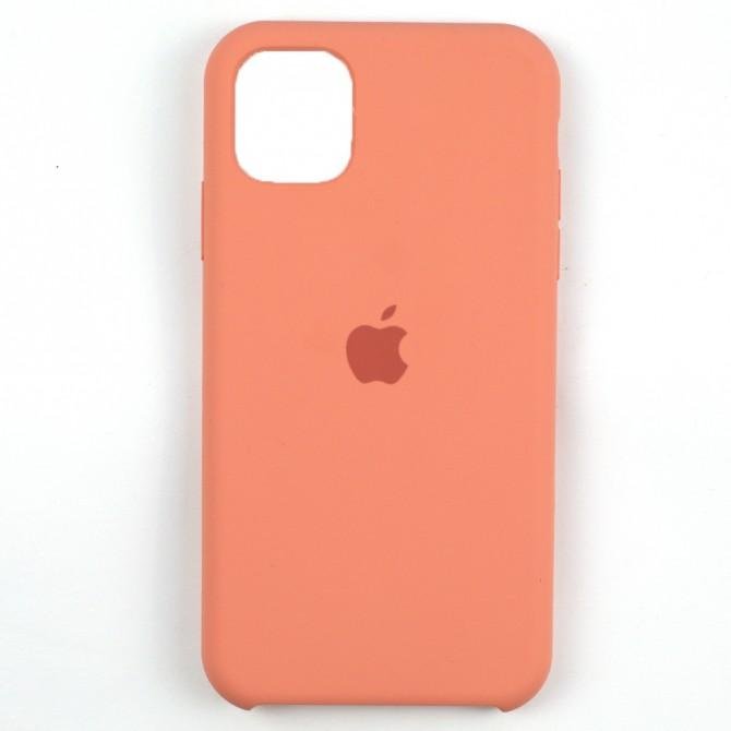 Чехол силиконовый для iPhone 11 Pro Max Персиковый-1