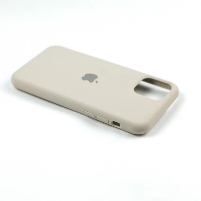 Чохол силiконовий для iPhone 11 Pro Max Сiрий-1