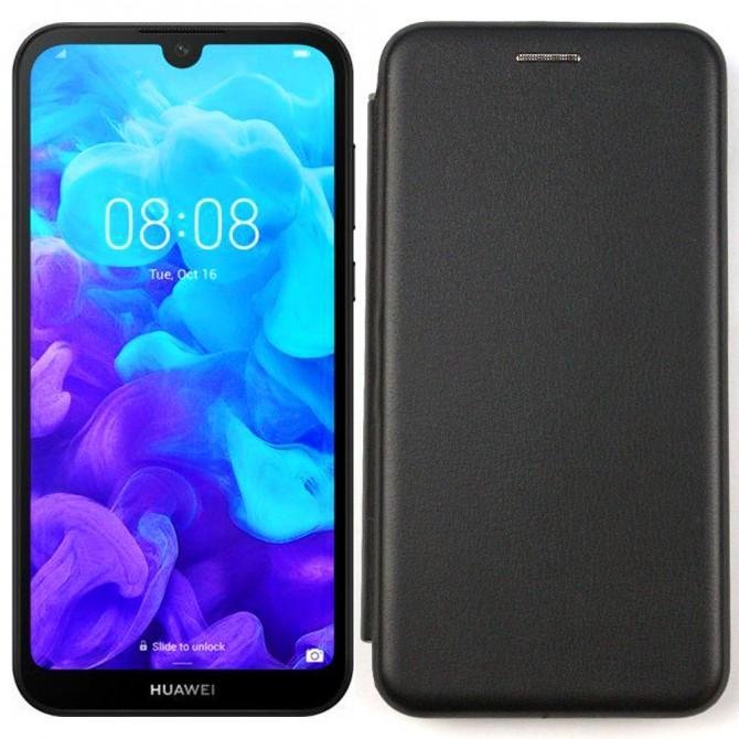 Чехол книжка U-Like Best для Huawei Y5 2019 Чёрный