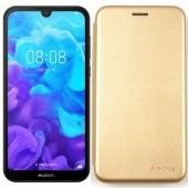 Чохол книжка U-Like Best для Huawei Y5 2019 Золотий