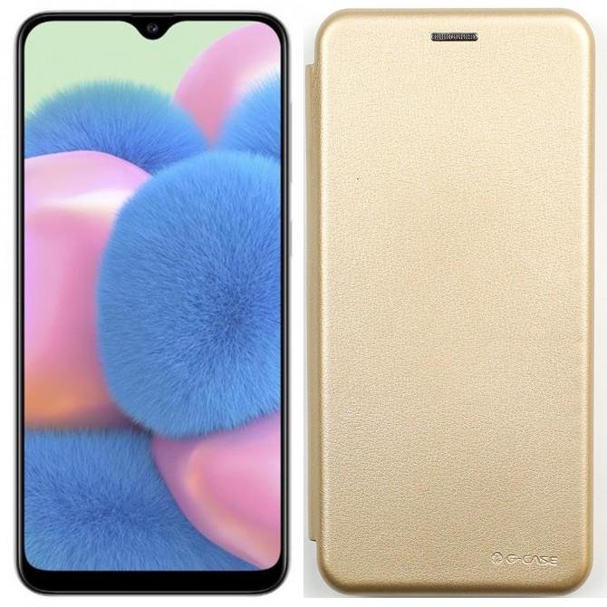 Чохол книжка U-Like Best для Samsung A307/A505 Galaxy A30s/A50 2019 Золотий