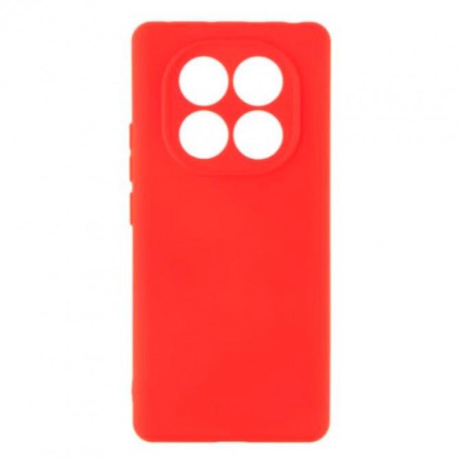 Силиконовый чехол Soft для Xiaomi Redmi Note 14 Pro 4G Красный FULL-1
