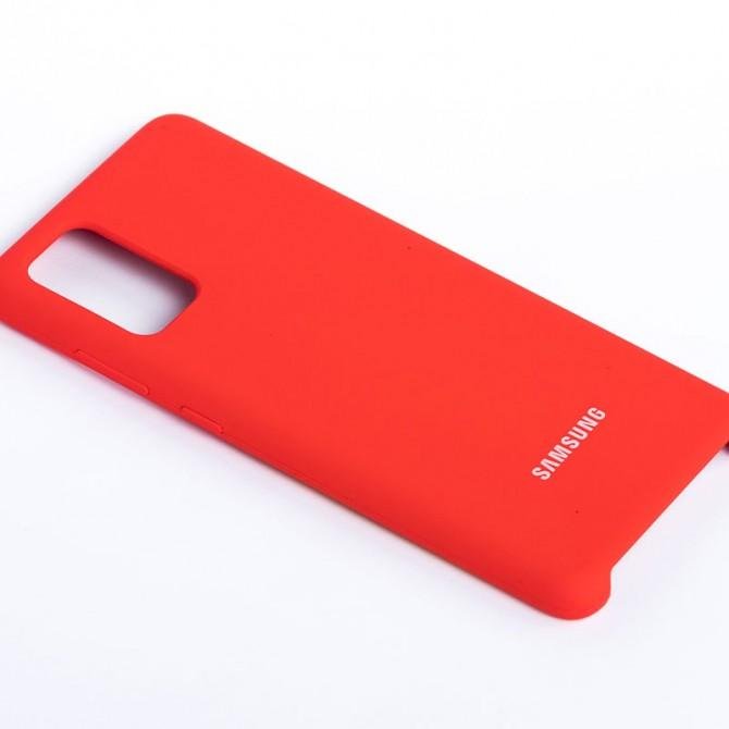 Чехол Original Soft Case Samsung G985 Galaxy S20 Plus Красный-3