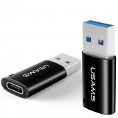 Адаптер Usams US-SJ172 USB 3.0 to Type-C 3.0 Чорний (SJ172UT01)