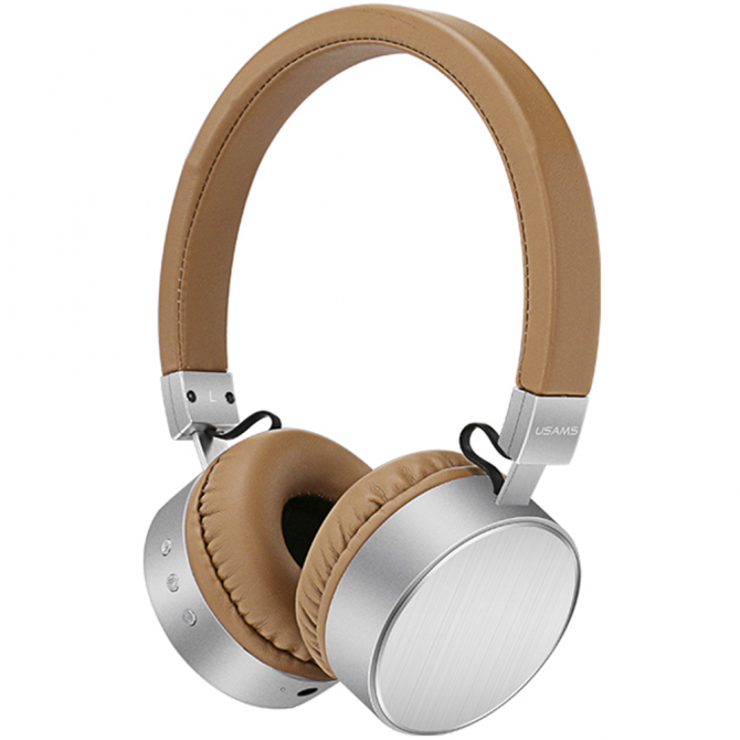 Беспроводные наушники USAMS-LH series Серебро (BHULH02)-1