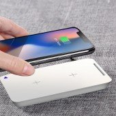 Бездротовий зарядний пристрій ROCK W8 Quick Wireless charger WTS-H005 Білий Бездротовий зарядний пристрій ROCK W8 Quick Wireless charger WTS-H005 Білий