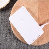 Бездротовий зарядний пристрій ROCK W8 Quick Wireless charger WTS-H005 Білий Бездротовий зарядний пристрій ROCK W8 Quick Wireless charger WTS-H005 Білий