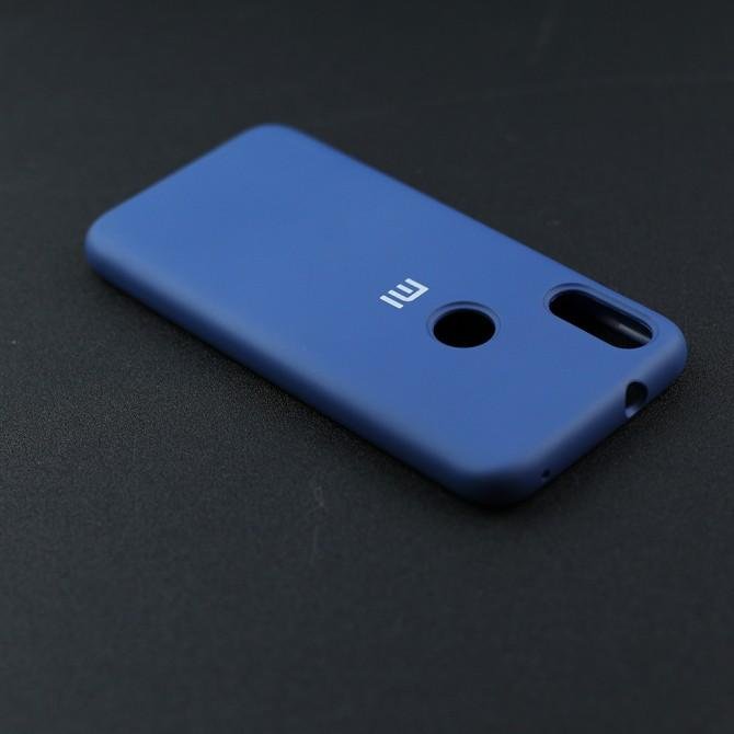 Чехол Soft Case для Xiaomi Mi Play Темно синий-3