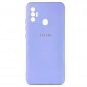 Чохол-накладка Original Soft Case TECNO Spark 7 Бузковий FULL