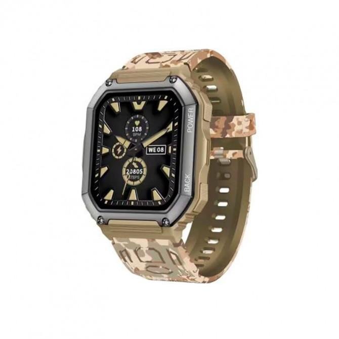 Смарт часы Gelius Pro GP-SW007 (Tactical Navy) Bluetooth call (IP68) Military-1