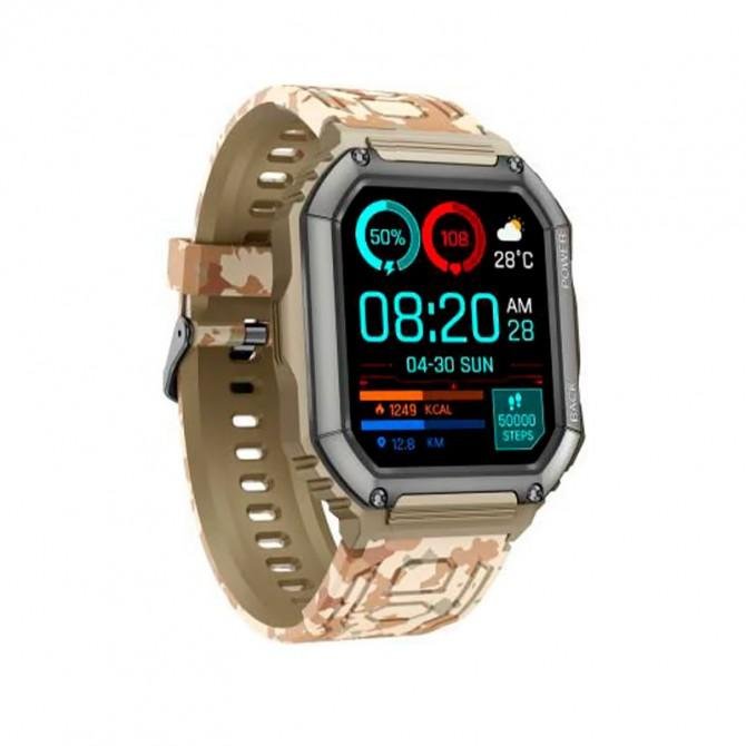 Смарт часы Gelius Pro GP-SW007 (Tactical Navy) Bluetooth call (IP68) Military-2