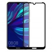Захисне скло для HUAWEI Honor 8A Full Glue (0.25 мм, 2.5D, чорне) ЛЮКС