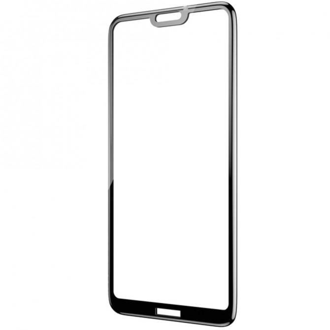 Защитное стекло для HUAWEI P20 Lite Full Glue (0.25 мм, 2.5D, чёрное) ЛЮКС-2