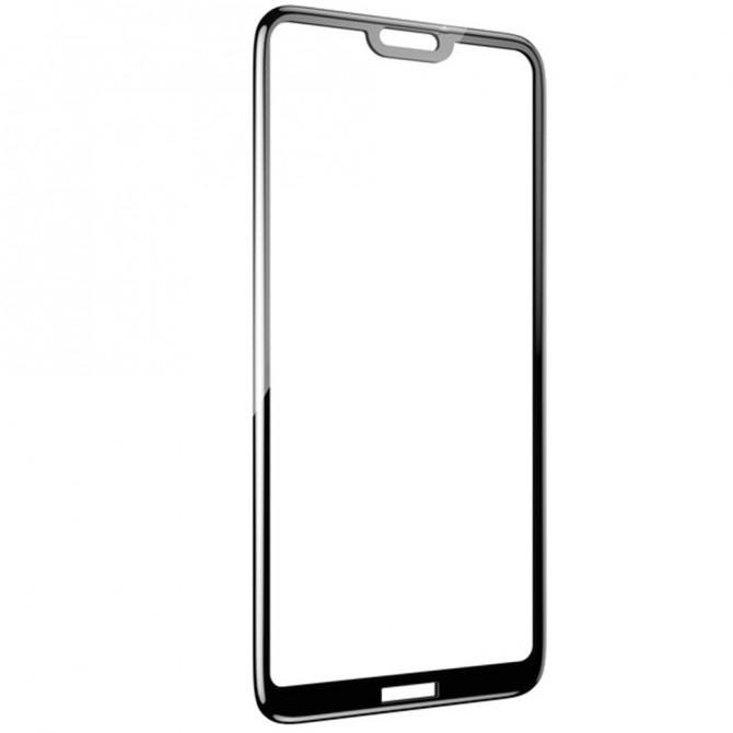 Защитное стекло для HUAWEI P20 Lite Full Glue (0.25 мм, 2.5D, чёрное) ЛЮКС-3