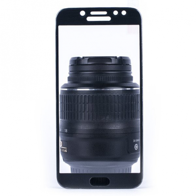 Защитное стекло для SAMSUNG J530 Galaxy J5 2017 Full Glue (0.25 мм, 2.5D, чёрное) ЛЮКС-1