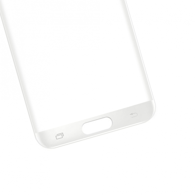 Защитное стекло для SAMSUNG J730 Galaxy J7 2017 Full Glue (0.25 мм, 2.5D, белое) ЛЮКС-2