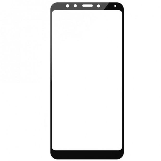 Захисне скло для XIAOMI Redmi 5 Plus Full Glue (0.25 мм, 2.5D, чорне) ЛЮКС-2