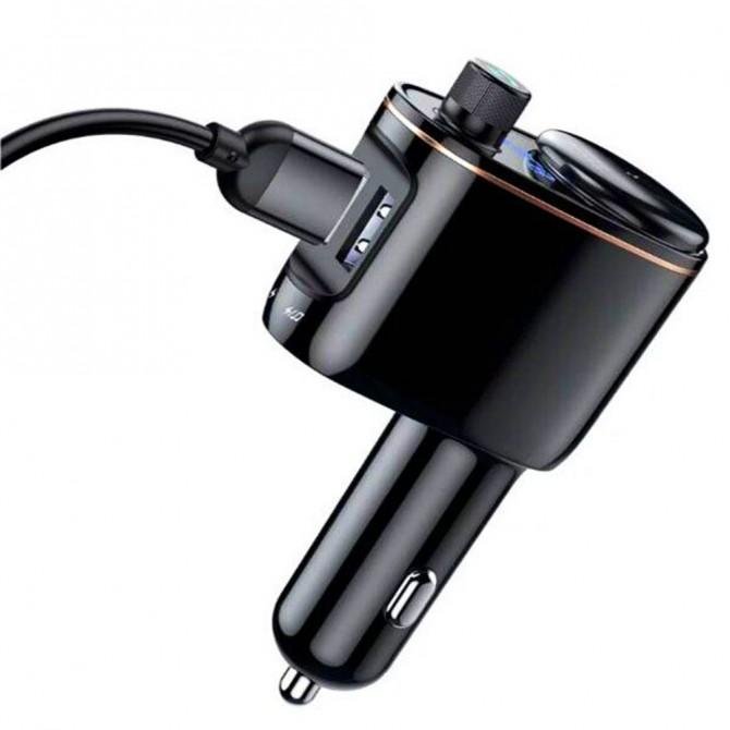 ФМ модулятор Baseus CCALL-RH01 Чорний-2