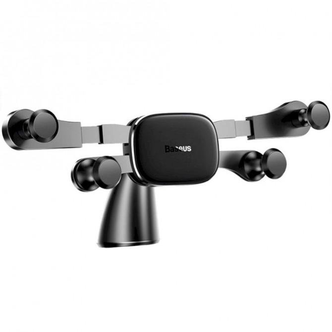 Автотримач Baseus Horizontal Screen Gravity Vehicle Mounted (SUYL-HP01) Black-1