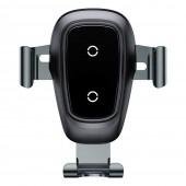 Автодержатель Baseus WXYL-BOA + Беспроводная зарядка Черный
