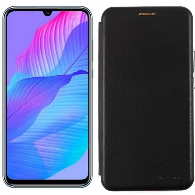 Чохол книжка U-Like Best для Huawei Y8P/P Smart S Чорний