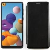 Чохол книжка U-Like Best для Samsung A217 Galaxy A21s Чорний