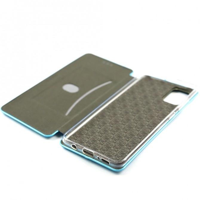 Чехол книжка U-Like Best для Samsung A217 Galaxy A21s Голубой-5