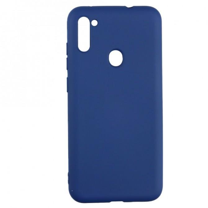 Чохол Soft Case Samsung A115/M115 Galaxy A11/M11 Синій FULL-1