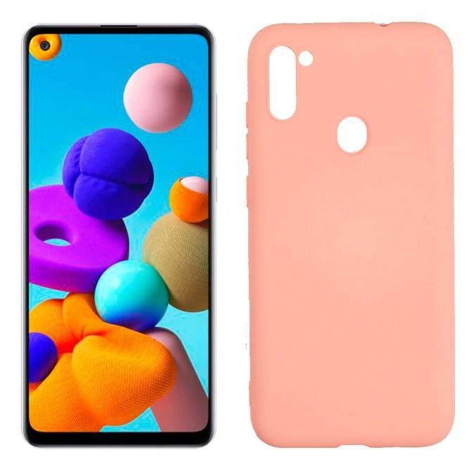 Чохол Soft Case для Samsung A115/M115 Galaxy A11/M11 Рожевий FULL