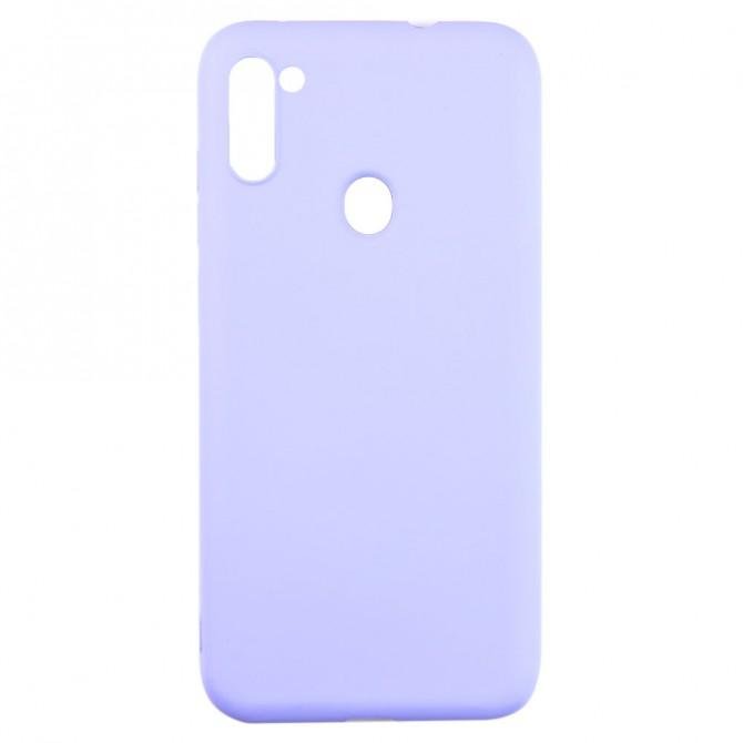 Чехол Soft Case Samsung A115/M115 Galaxy A11/M11 Фиолетовый FULL-1