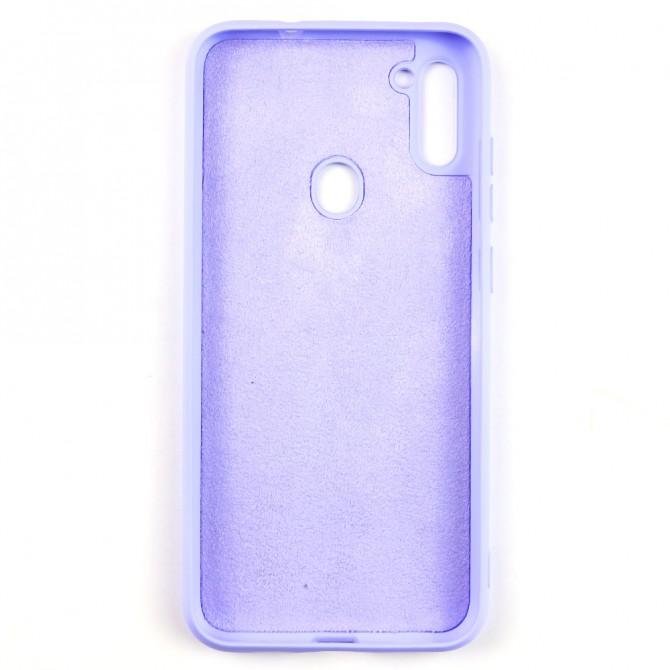 Чехол Soft Case Samsung A115/M115 Galaxy A11/M11 Фиолетовый FULL-2