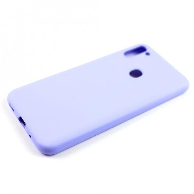 Чехол Soft Case Samsung A115/M115 Galaxy A11/M11 Фиолетовый FULL-4