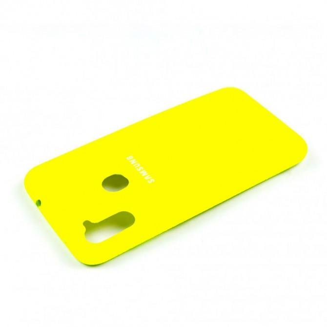 Чехол Soft Case Samsung A115/M115 Galaxy A11/M11 Желтый FULL-1