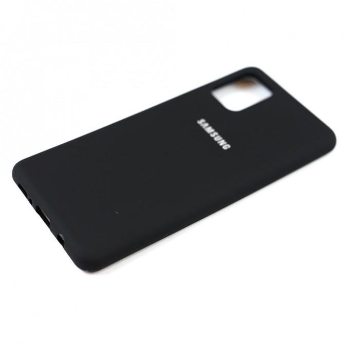 Чохол силіконовий для Samsung M315 Galaxy M31 Чорний FULL-4