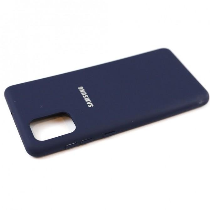 Чохол силіконовий для Samsung M315 Galaxy M31 Синій FULL-4