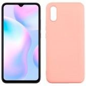 Чохол силіконовий для Xiaomi Redmi 9a Рожевий FULL