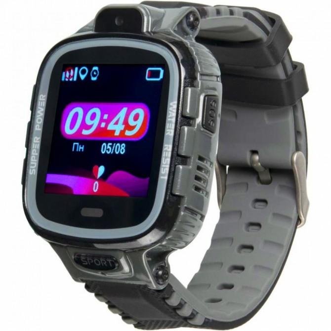 Детские умные часы Gelius Pro GP-PK001 Черный/Серебряный