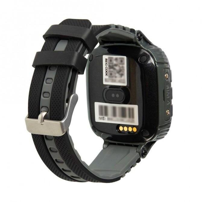 Детские умные часы Gelius Pro GP-PK001 Черный/Серебряный-1