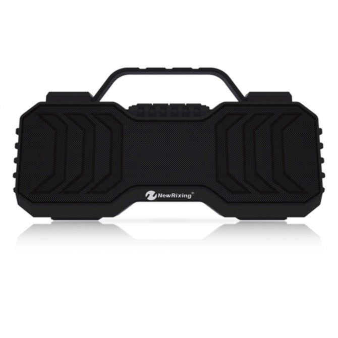 Портативна колонка NewRixing NR2029FM (Antenna) Black-2