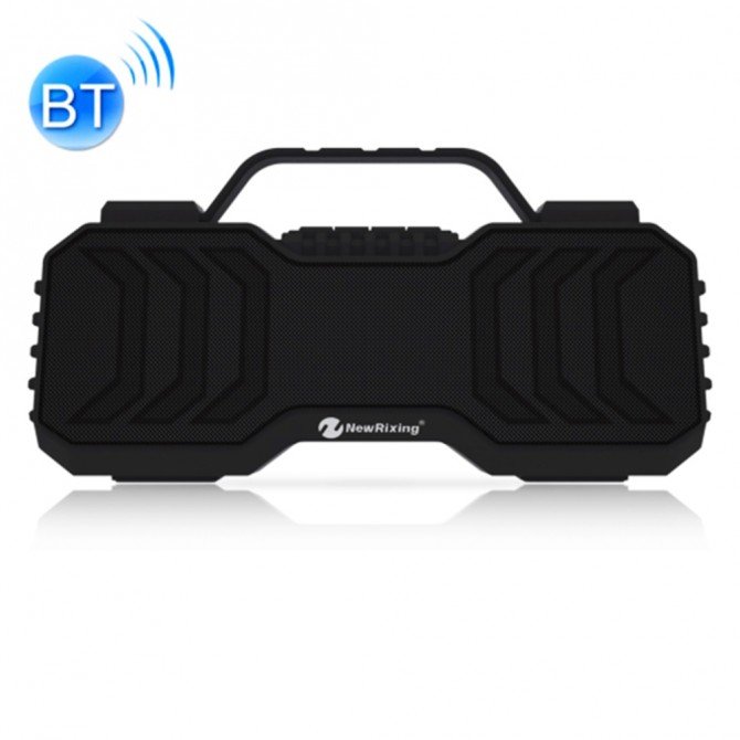 Портативна колонка NewRixing NR2029FM (Antenna) Black-1