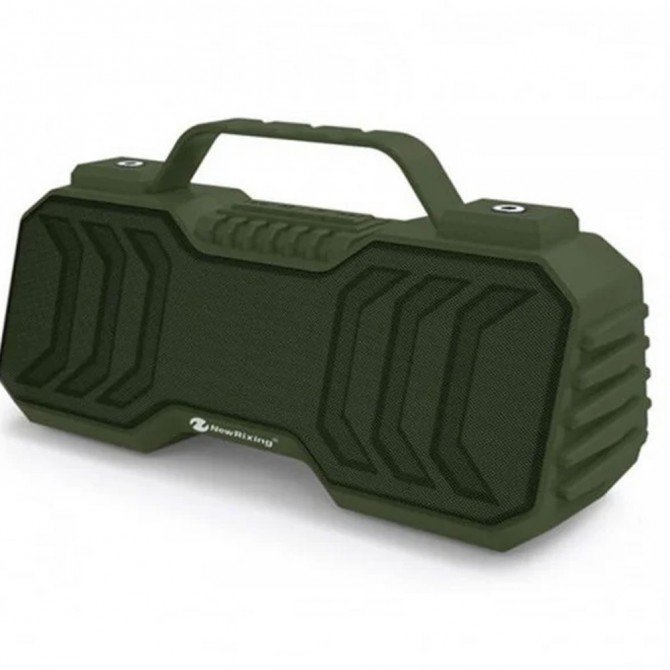 Портативна колонка NewRixing NR2029FM (Antenna) Green