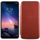 Чохол книжка U-Like Best для Xiaomi Redmi Note 6 Pro Марсала