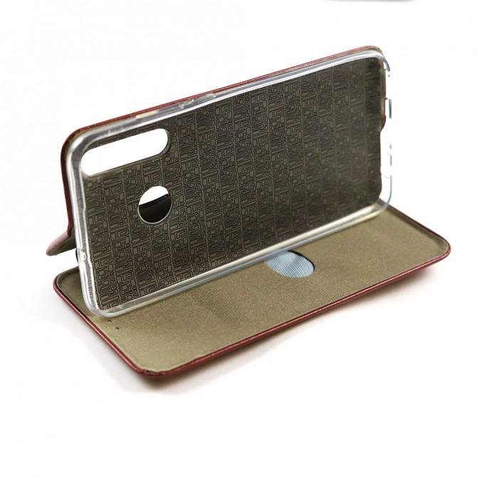 Чехол книжка U-Like Best для Xiaomi Redmi Note 6 Pro Марсала-3