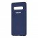 Чехол накладка Original Soft Case Samsung G973 Galaxy S10 Синий FULL