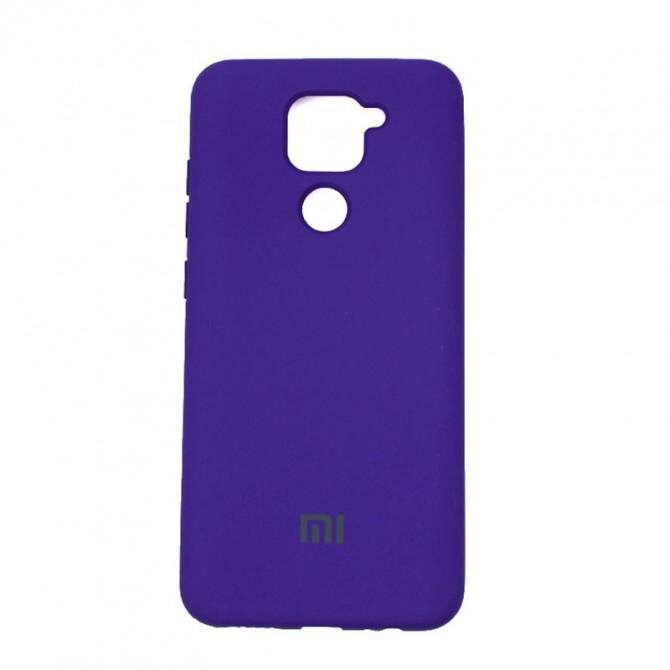 Original Soft Case Xiaomi Redmi Note 9/Redmi 10X Фіолетовий FULL-1