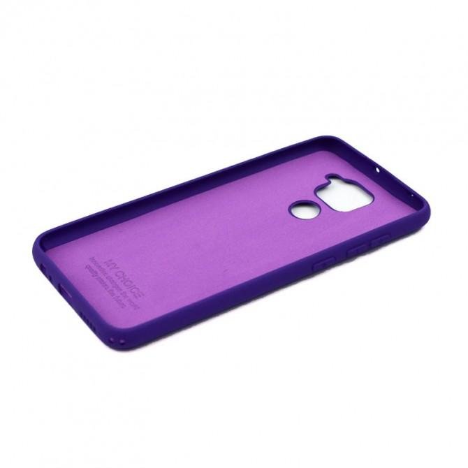 Original Soft Case Xiaomi Redmi Note 9/Redmi 10X Фіолетовий FULL-3