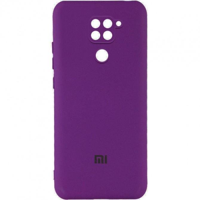 Original Soft Case Xiaomi Redmi Note 9/Redmi 10X Фіолетовий FULL-4