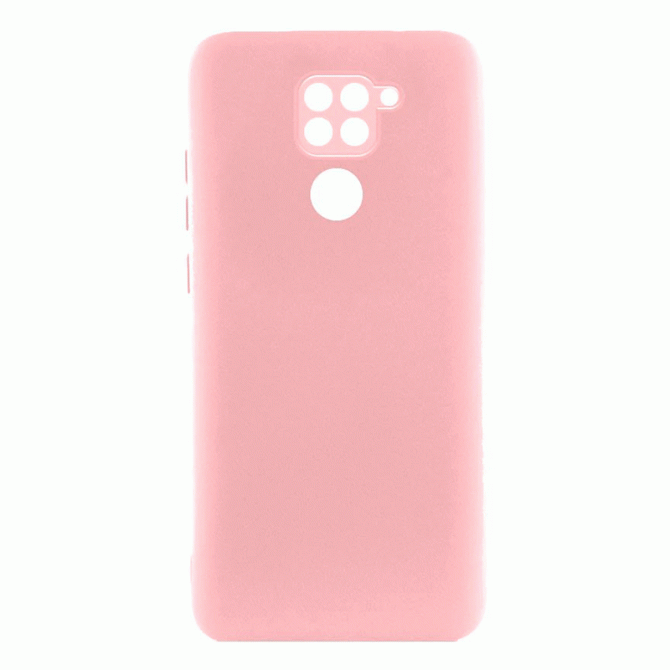 Чохол Soft Case Xiaomi Redmi Note 9/Redmi 10X Рожевий FULL