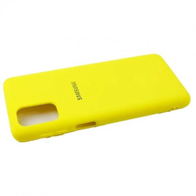 Чехол Soft Case Samsung A315 Galaxy A31 Желтый FULL-1