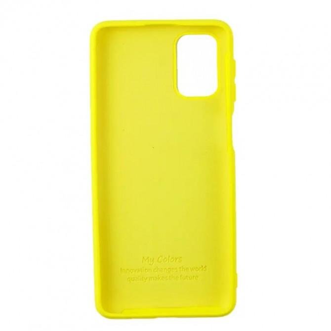 Чехол Soft Case Samsung A315 Galaxy A31 Желтый FULL-2